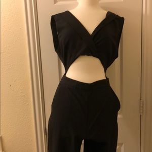 Black jumpsuit
